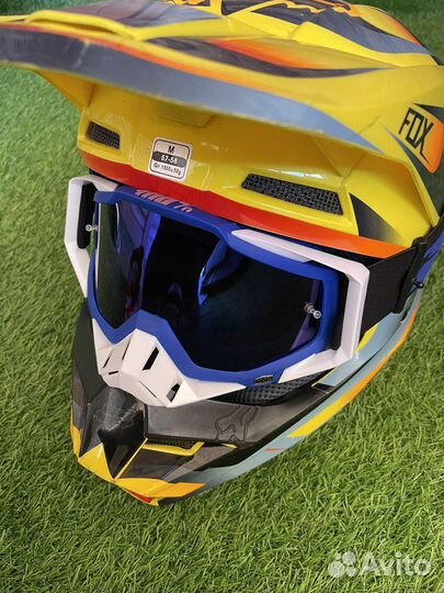 Очки/маска для мотокросса/ эндуро 100