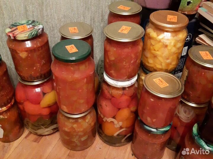 Домашние нат.заготовки и соленья из деревни