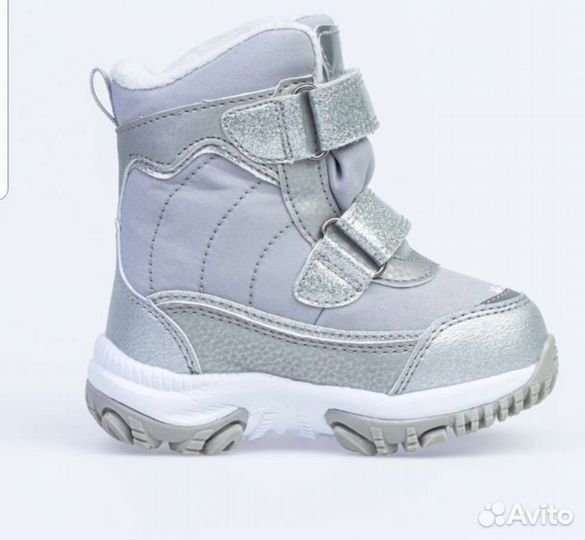 Ботинки зимние для девочки, Котофей, размер 23