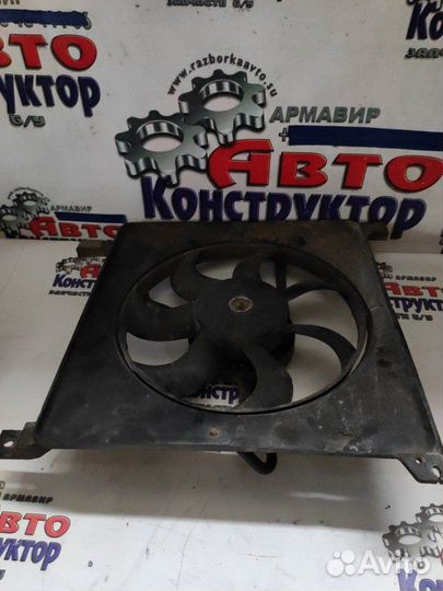 Вентилятор радиатора в сборе с диффузором Daewoo