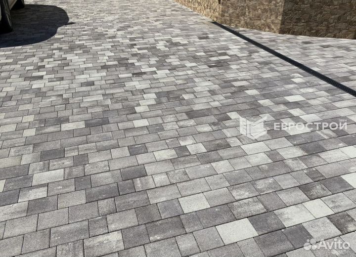 Тротуарная плитка, брусчатка, бордюры, газонная решетка