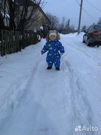 Зимний комбинезон для мальчика