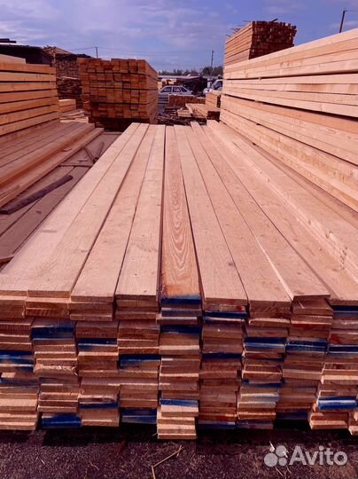 Доска обрезная 25х100х6000мм от производителя