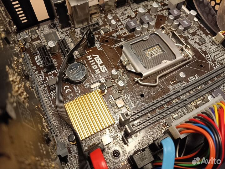 Материнская плата Asus h110m-r