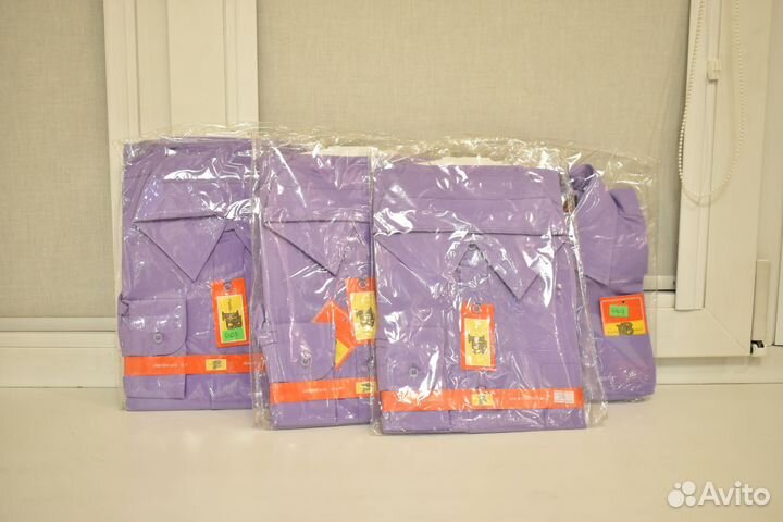 Рубашки фиолетовые