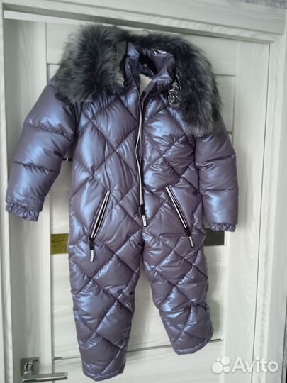 Зимний комбинезон для девочки 116