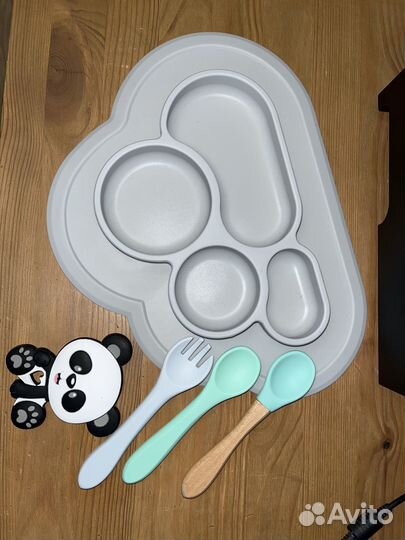 Детская посуда для кормления силиконовая