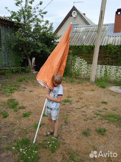 Большой пляжный зонт 270 см