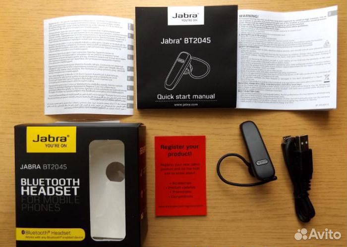 Bluetooth гарнитура jabra BT 2045