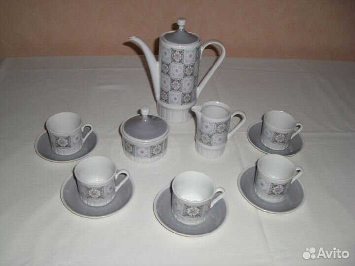 Фарфоровый сервиз Volkstedt гдр