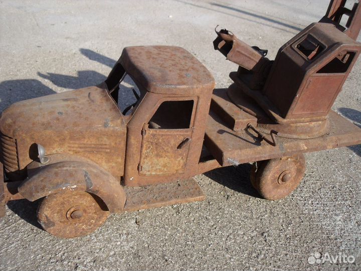 Автокран зс игрушка СССР 55см редкий