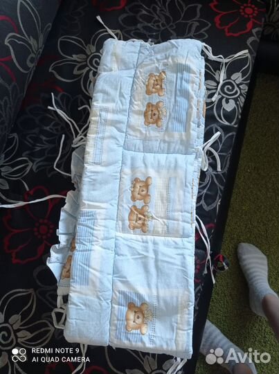 Бортики в детскую кроватку бесплатно