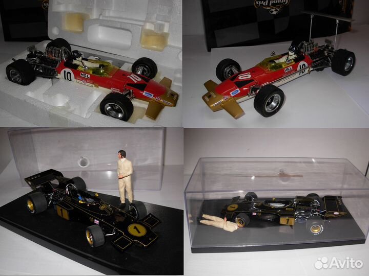 1/18 модель F1 Lotus Williams McLaren Ferrari
