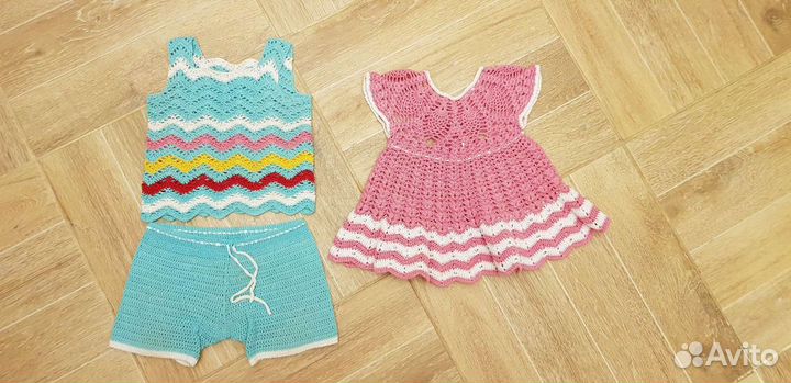 Одежда пакетом на девочку примерно с 9-10 мес и до
