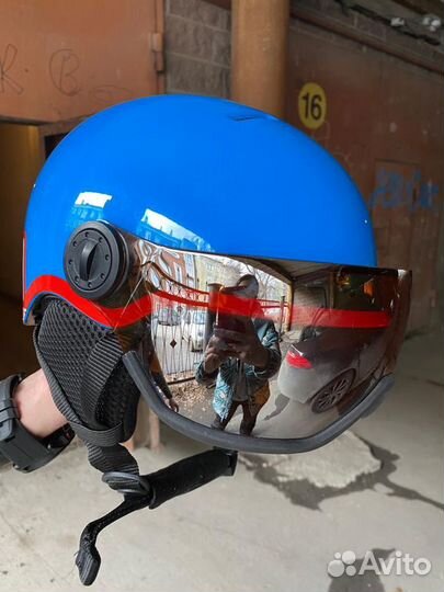 Шлем горнолыжный детский с визором Salomon