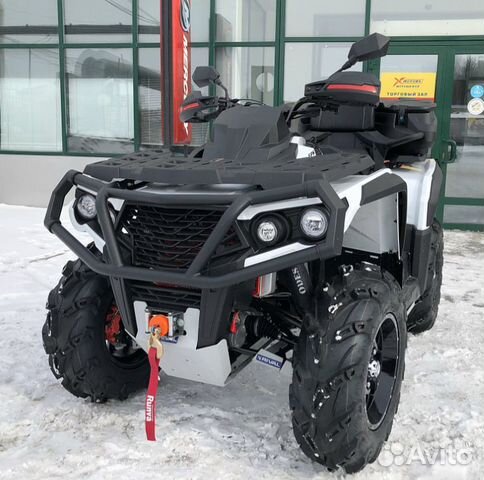 Квадроцикл aodes pathcross MAX 650 XE PRO белый