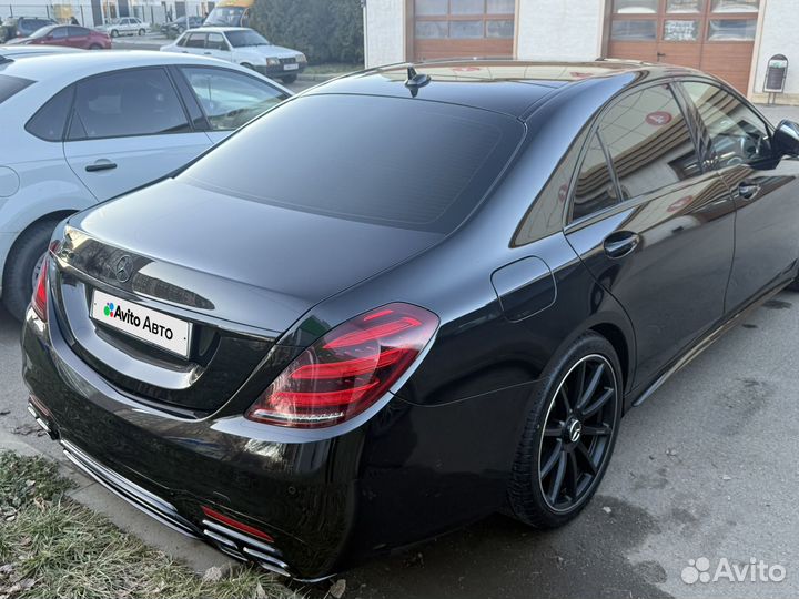 Mercedes-Benz S-класс 3.0 AT, 2016, 120 000 км