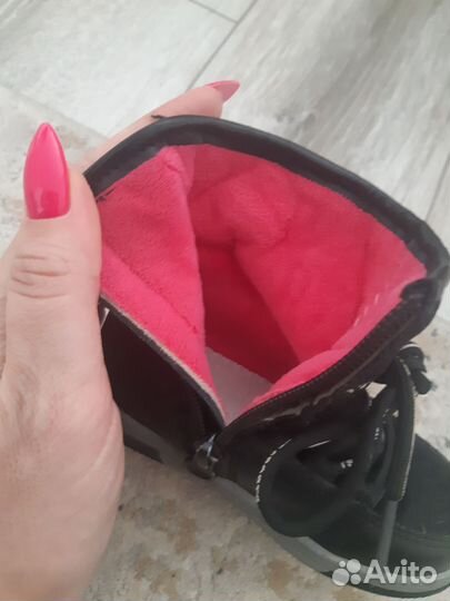 Ботинки демисезонные для девочки 23 размер