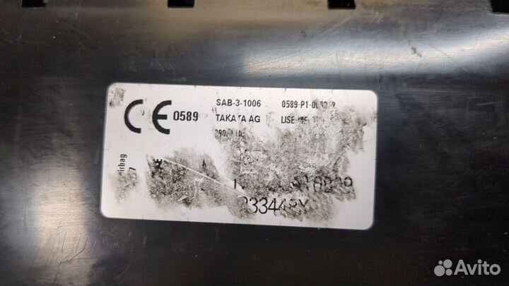 Подушка безопасности в сиденье Mini Cooper (F56) 2013