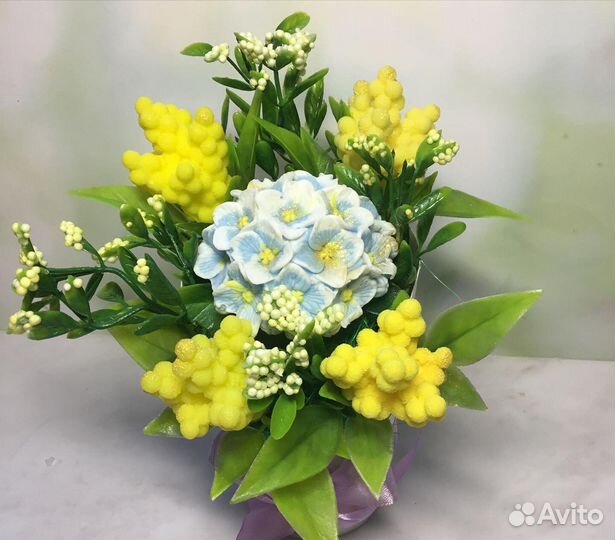 Букеты из мыла ручной работы