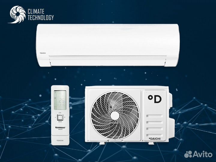 Сплит система с монтажом