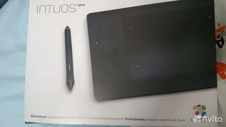 Графический планшет wacom intuos pro pen & touch