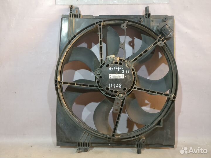 Nissan Qashqai 13- Диффузор 11738