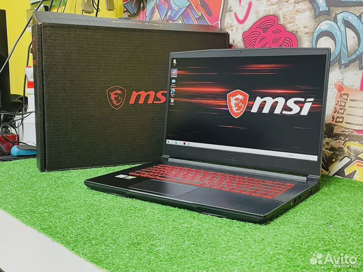 Игровой ноутбук MSI RTX 3060