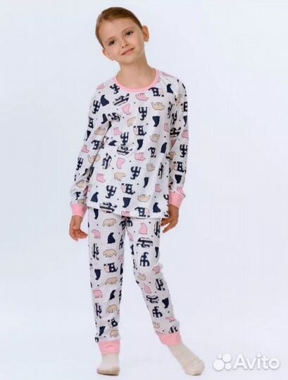 Пижама новая детская хлопок 104,110,116,122
