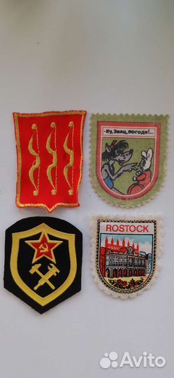 Нашивки шевроны СССР гдр