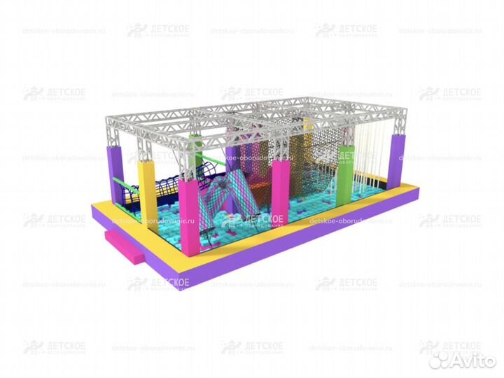 Ниндзя парки нк-4, детская игровая зона