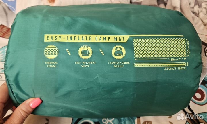 Туристический самонадувающийся коврик (пенка )