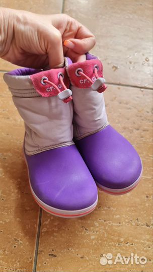 Сапоги crocs c8 демисезонные
