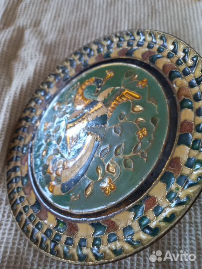 Тарелки, мозаика, эмаль, бронза, Германия