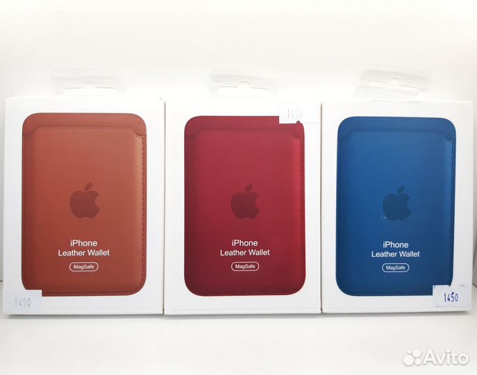 Картхолдер MagSafe iPhone Leather Wallet