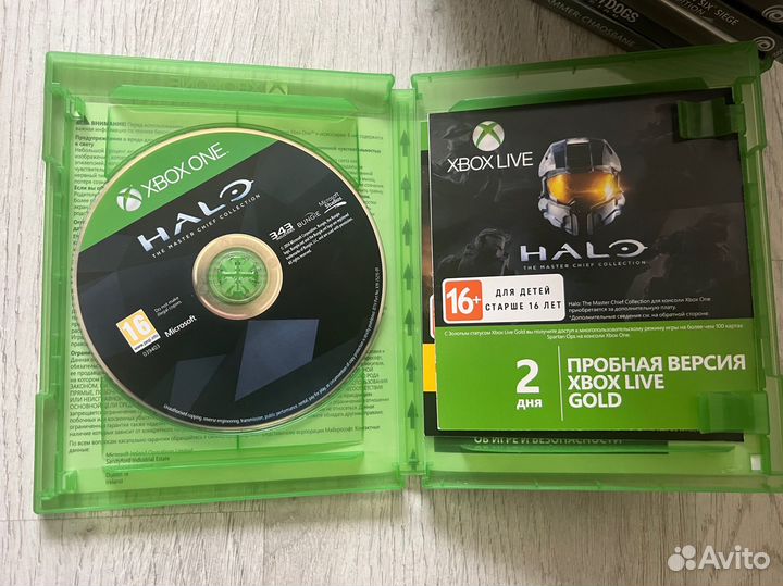 Диск Halo The Master Cheaf Collection Xbox One