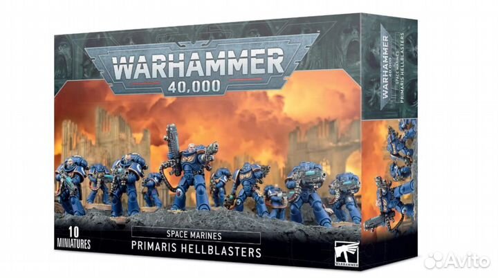 Миниатюры для настольной игры Games Workshop Warhammer 40000: Primaris Hellblasters