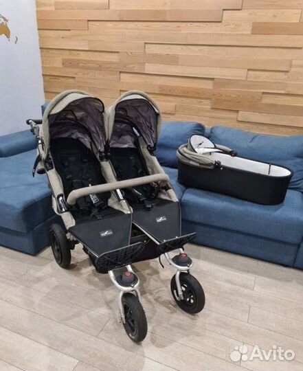 Коляска для двойни или погодок TFK