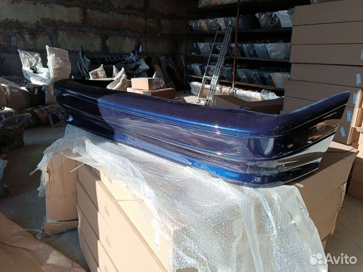 Бампер задний ваз 2114 цвет темно синий Персей 429