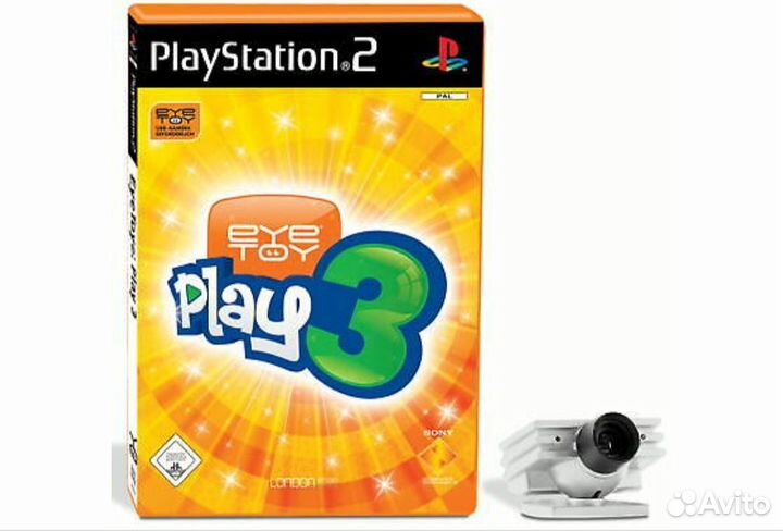 Игра для ps2 EyeToy: Play 3 + EyeToy- Camera
