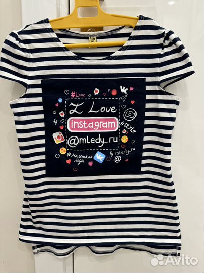 Футболка б/у Маленькая леди