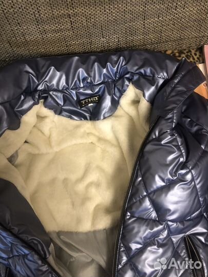 Зимний комбинезон для девочки 128 бу