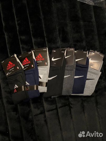 Мужские махровые носки Nike, Adidas 41-47(Турция)