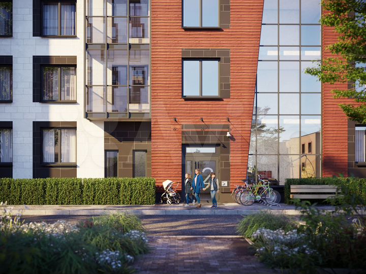 1-к. квартира, 42,9 м², 3/8 эт.