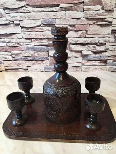 Сувенирный набор деревянный