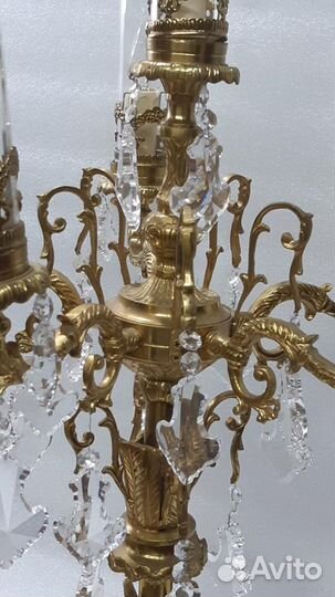 Шикарный Шестирожковый Канделябр электрический Гер