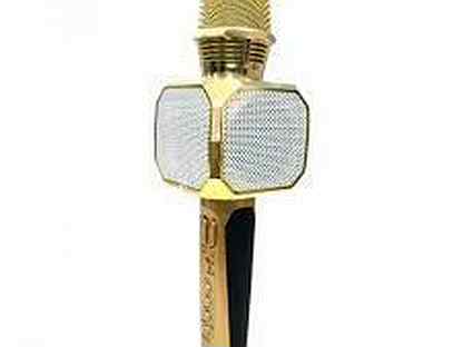 Микрофон караоке SD-10 sdrd золотой