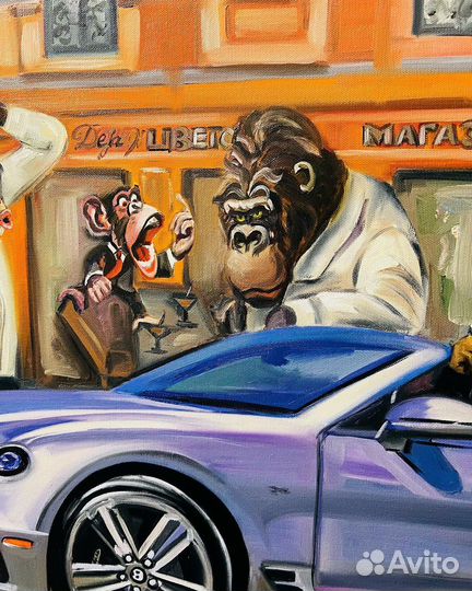 Картина маслом на холсте