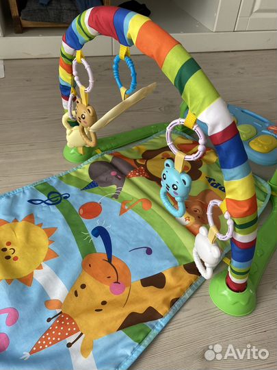 Развивающий коврик с пианино