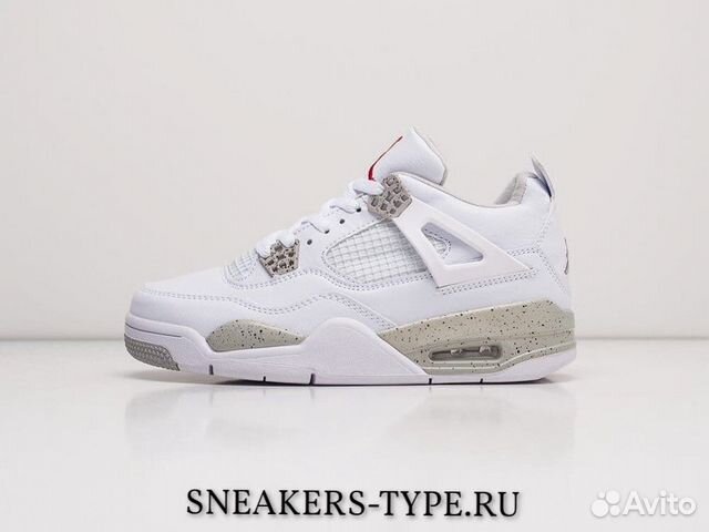 Кроссовки Nike Air Jordan 4 Retro White Oreo